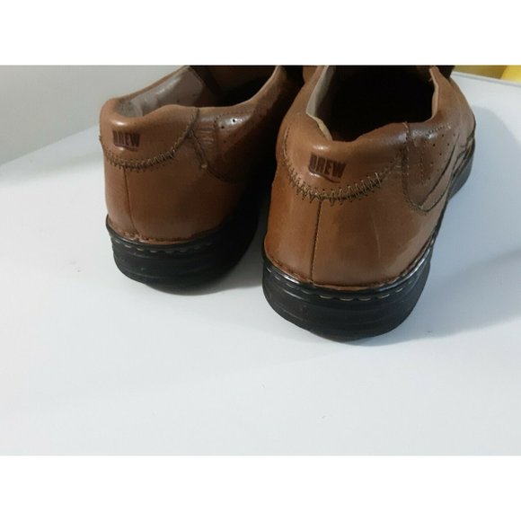 Drew Bexley  Extra Depth  Mens Diabetic Orthopedic Brown Shoes Size 13 4W... main image 10
